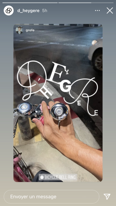 Bicycle Bell Ring - © D'heygere