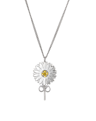 Daisy Stud Pendant Necklace - © D'heygere