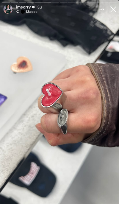 Heart Candle Ring - © D'heygere