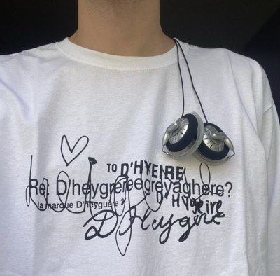 Orthography T-Shirt 2.0 - © D'heygere