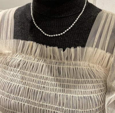 Rice Pearl Necklace | D'heygere