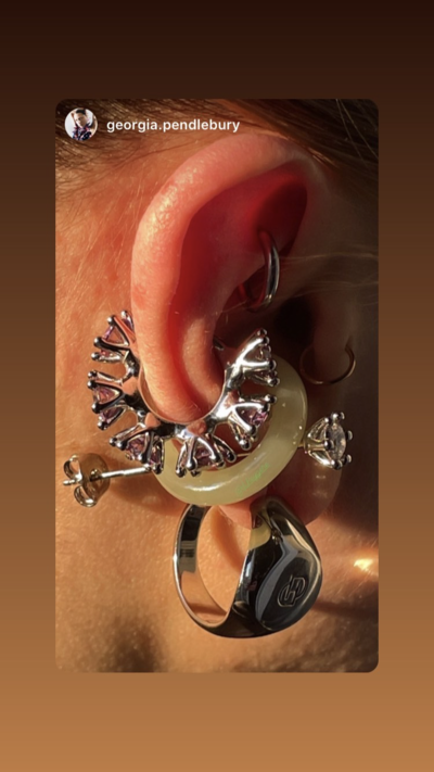 Signet Hoops XL - © D'heygere