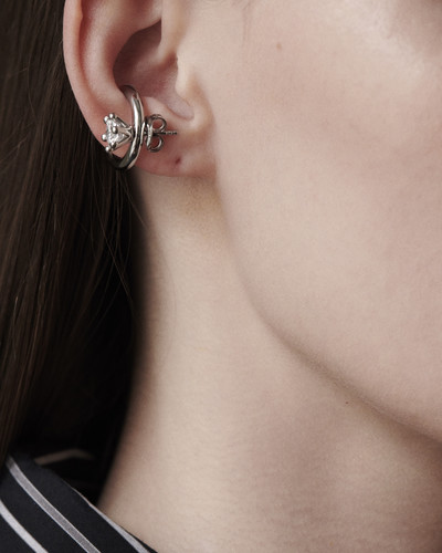 Solitaire Pierced Ear Cuff - © D'heygere