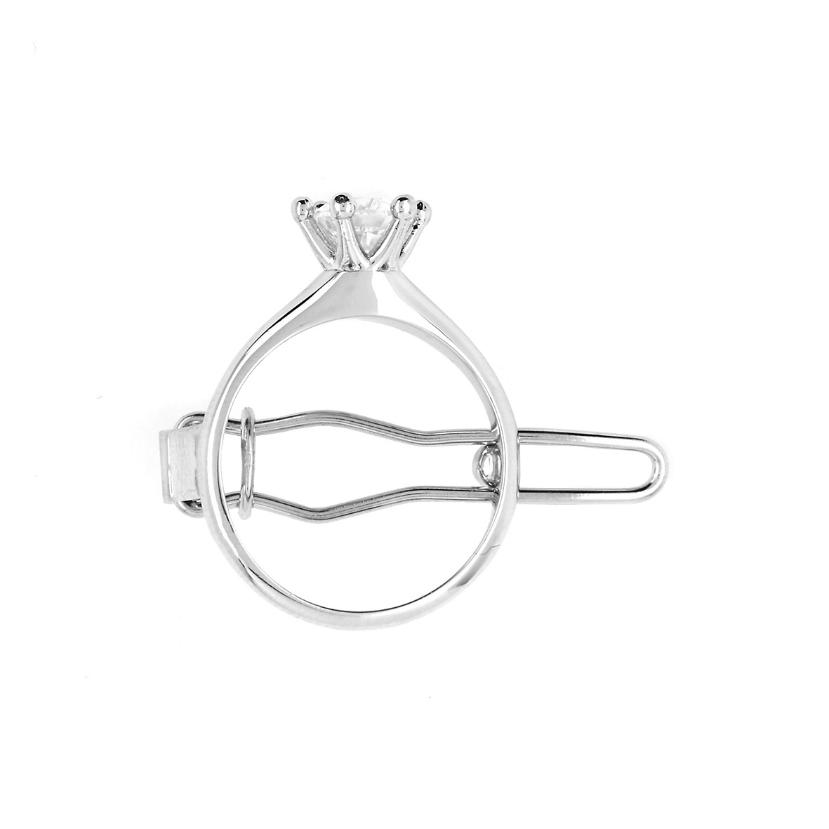 Solitaire Ring Hair Clip | D'heygere Solitaire Ring Hair Clip | D'heygere