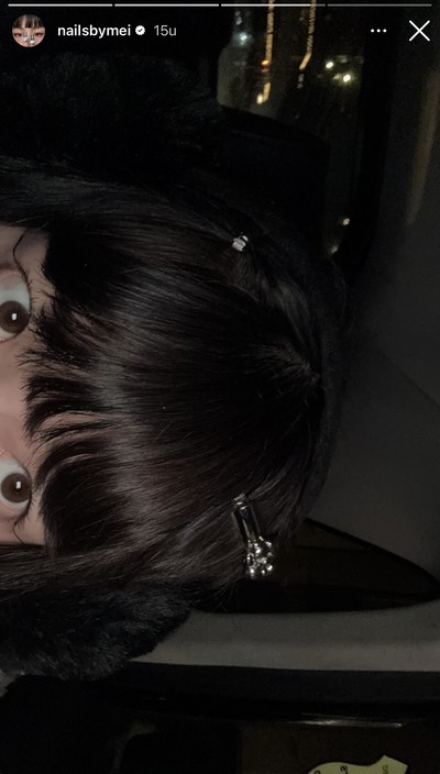 Stiletto Nail Hair Clips - © D'heygere