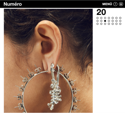 Stud Hoops XL - © D'heygere