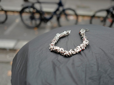 Twisted Curb Chain Necklace - © D'heygere