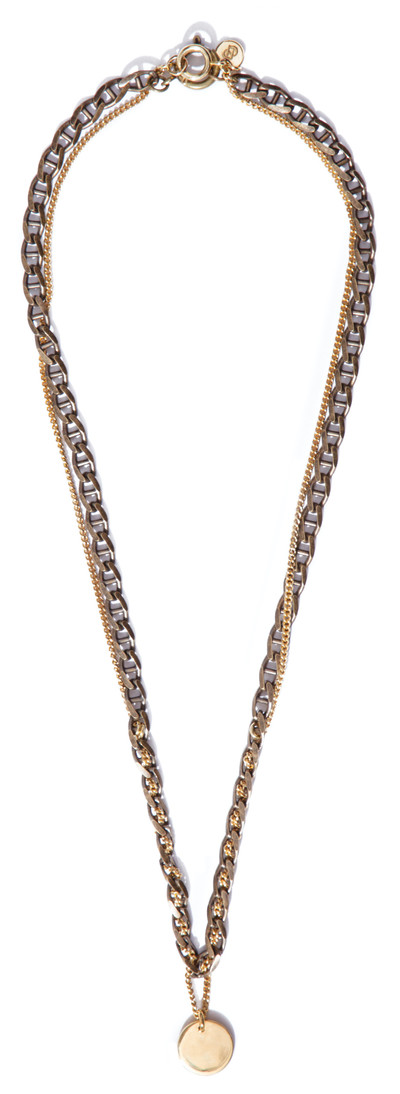 Braided Necklace Gold - © D'heygere