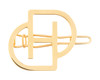 Logo Hair Clip Gold - © D'heygere