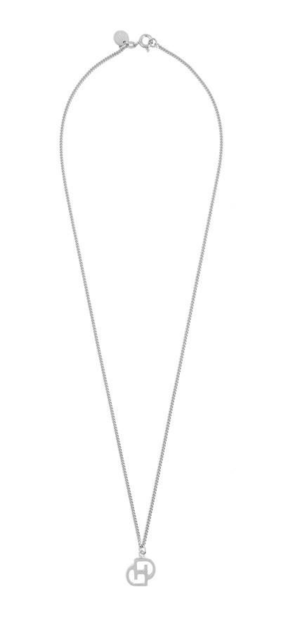 Logo Pendant Necklace Silver - © D'heygere