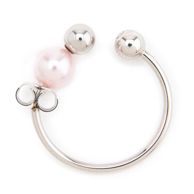 Pearl Earring Ear Cuff Pink - © D'heygere