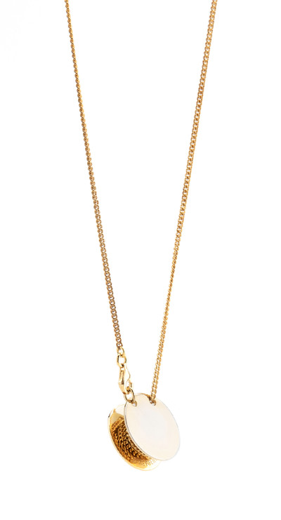 Pulley Pendant Gold - © D'heygere