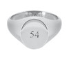 Ring Size Signet Ring Silver - © D'heygere
