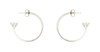 Solitaire Hoops Silver - © D'heygere